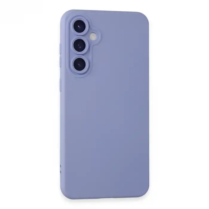 Samsung Galaxy S24 Kılıf Nano İçi Kadife Silikon - Lila