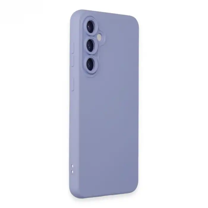 Samsung Galaxy S24 Kılıf Nano İçi Kadife Silikon - Lila