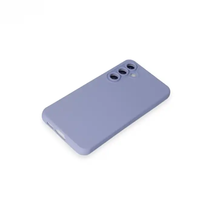 Samsung Galaxy S24 Kılıf Nano İçi Kadife Silikon - Lila