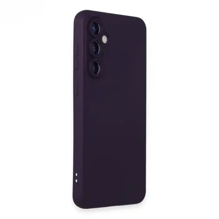 Samsung Galaxy S24 Kılıf Nano İçi Kadife Silikon - Mor