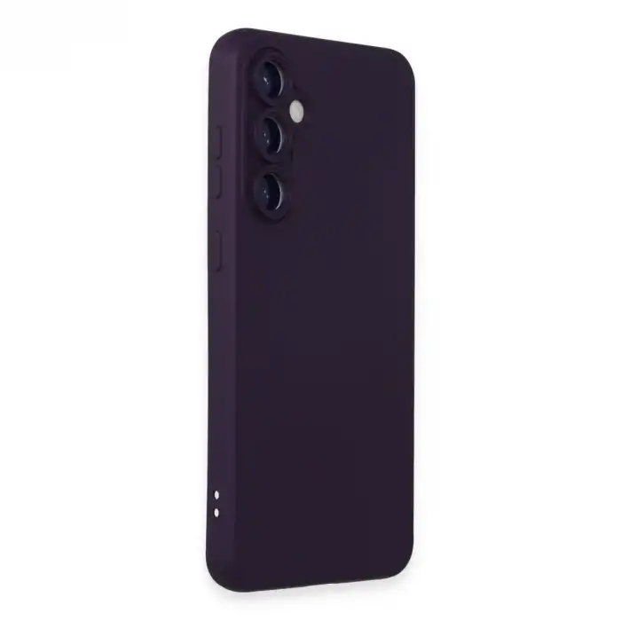 Samsung Galaxy S24 Kılıf Nano İçi Kadife Silikon - Mor