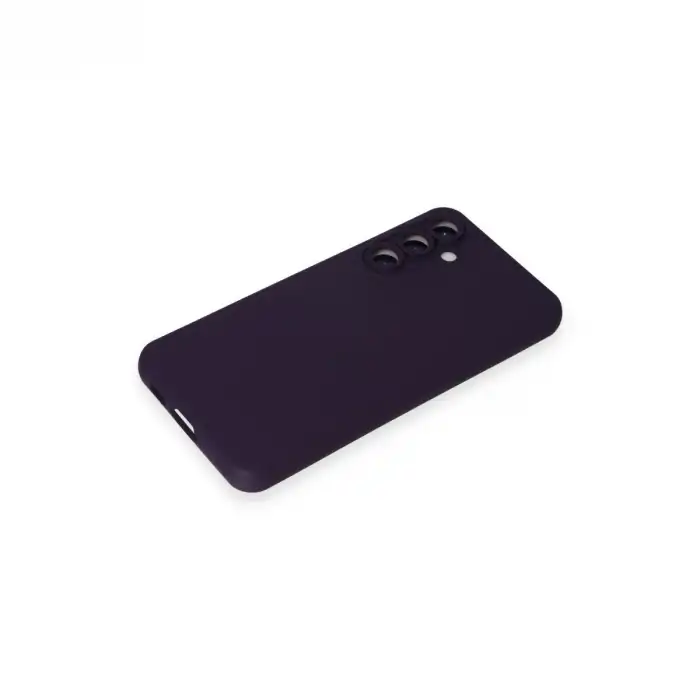 Samsung Galaxy S24 Kılıf Nano İçi Kadife Silikon - Mor