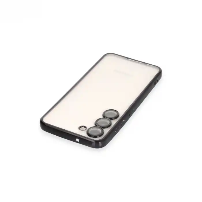 Samsung Galaxy S24 Kılıf Razer Lensli Silikon - Siyah