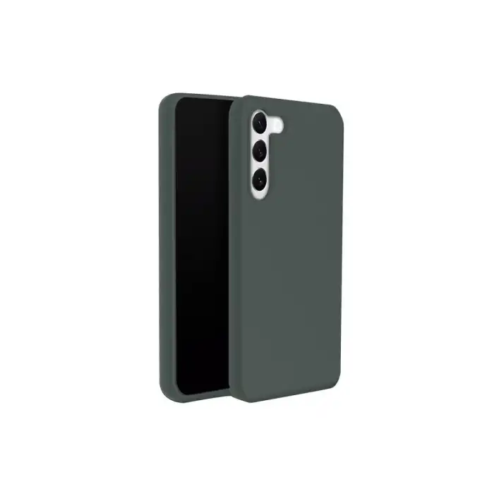 Samsung Galaxy S24 Plus Kılıf First Silikon - Koyu Yeşil