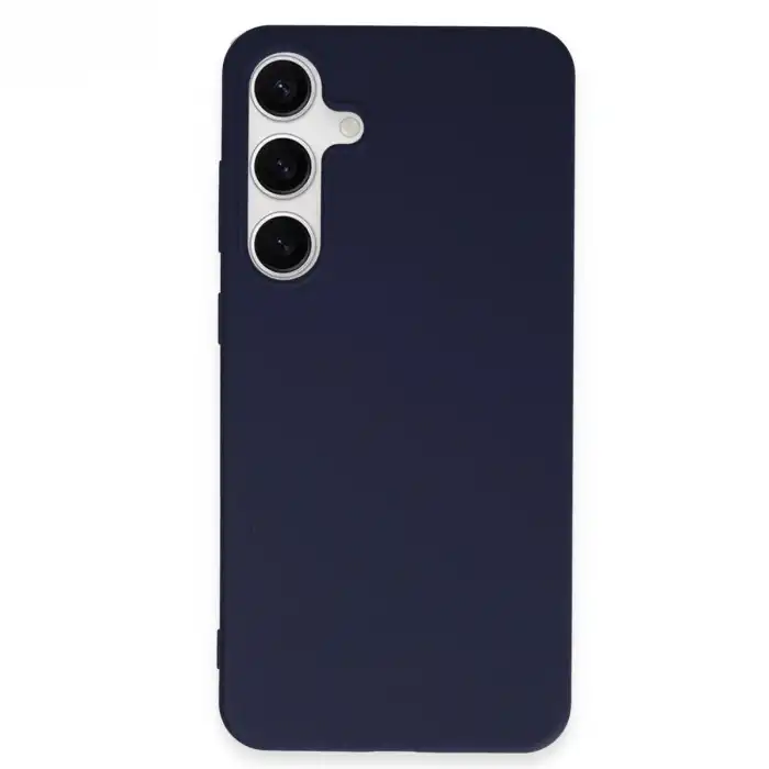 Samsung Galaxy S24 Plus Kılıf First Silikon - Lacivert