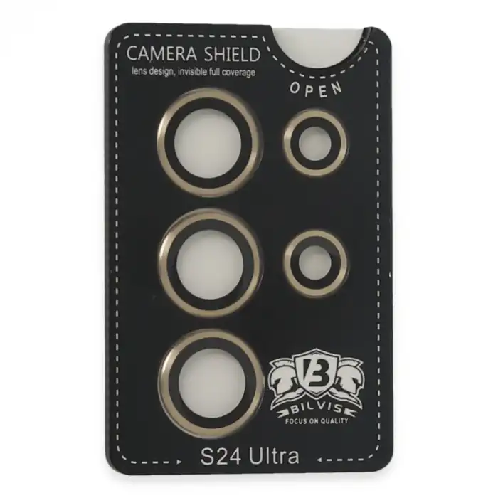Samsung Galaxy S24 Ultra Bilvis Titan Kamera Lens - Gold