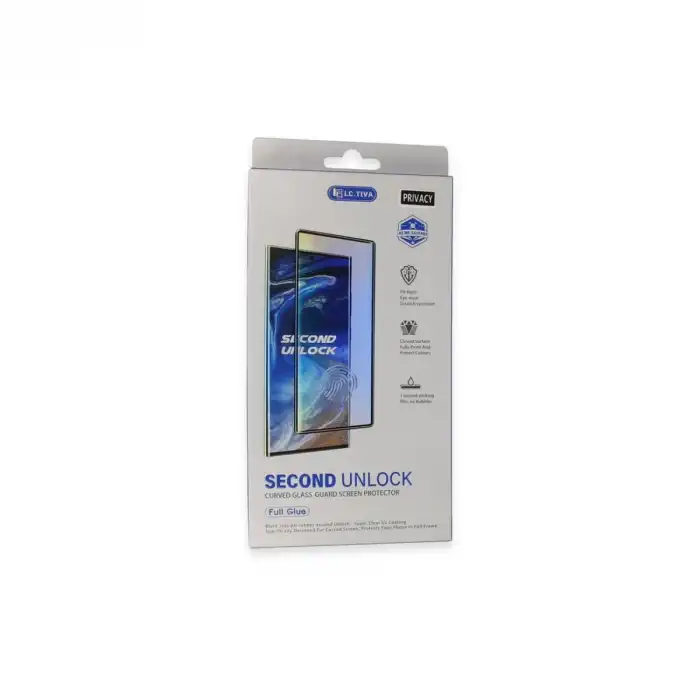 Samsung Galaxy S24 Ultra Durable Full Glue Curved Hayalet Cam