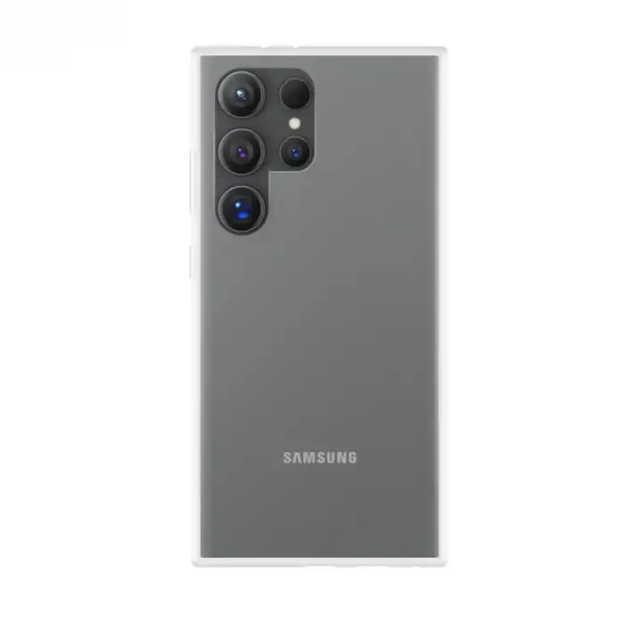 Samsung Galaxy S24 Ultra Kılıf Lüx Şeffaf Silikon