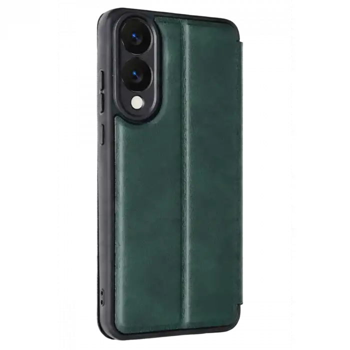 Samsung Galaxy S25 Edge Flip Cover - Koyu Yeşil