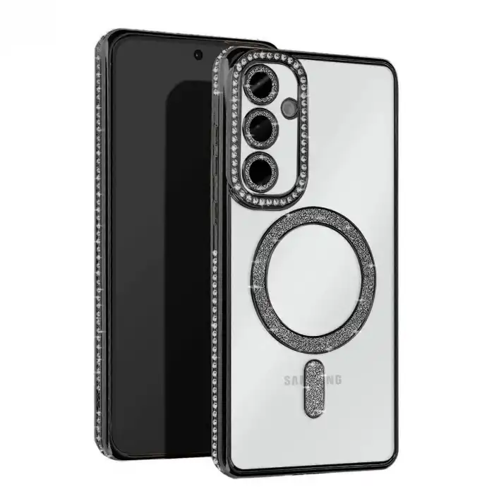 Samsung Galaxy S25 Edge Joke Simli Magneticsafe Kılıf - Siyah