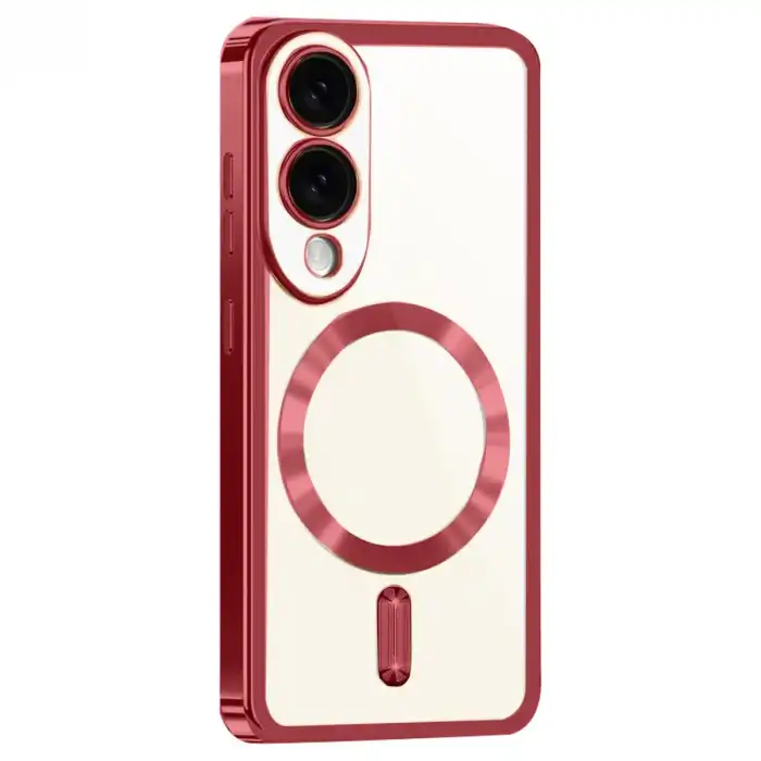 Samsung Galaxy S25 Edge Kross Magneticsafe Kapak - Kırmızı