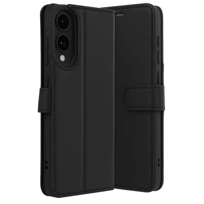 Samsung Galaxy S25 Edge Trend S Plus Kapaklı Kılıf - Siyah