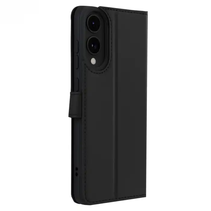 Samsung Galaxy S25 Edge Trend S Plus Kapaklı Kılıf - Siyah