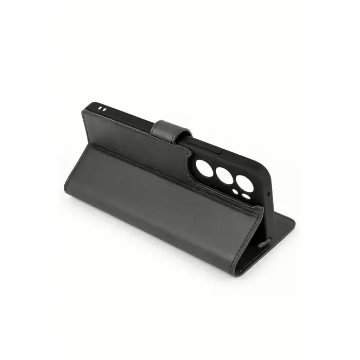 Samsung Galaxy S25 Edge Trend S Plus Kapaklı Kılıf - Siyah