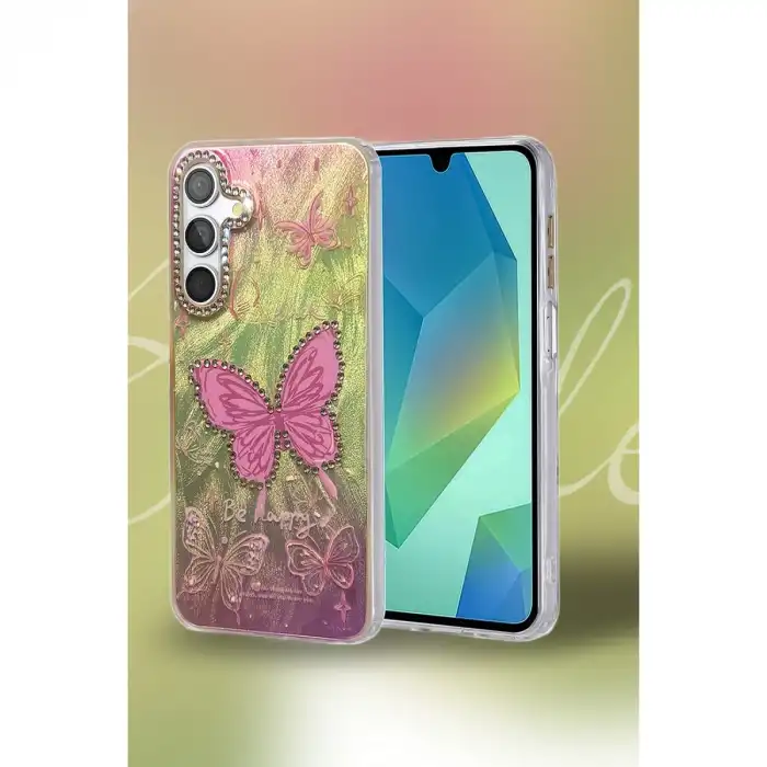 Samsung Galaxy S25 Plus Kılıf Blade Aynalı Desenli Kapak - Desen 9