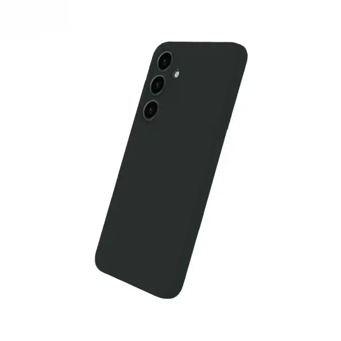 Samsung Galaxy S25 Plus Kılıf Nano İçi Kadife Silikon - Siyah