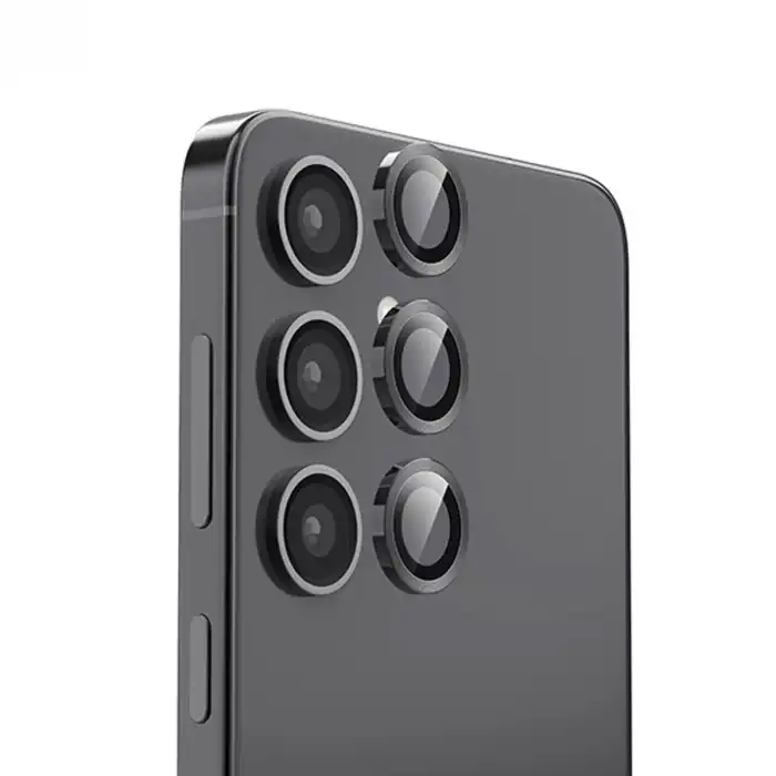Samsung Galaxy S25 Raze Metal Kamera Lens - Siyah