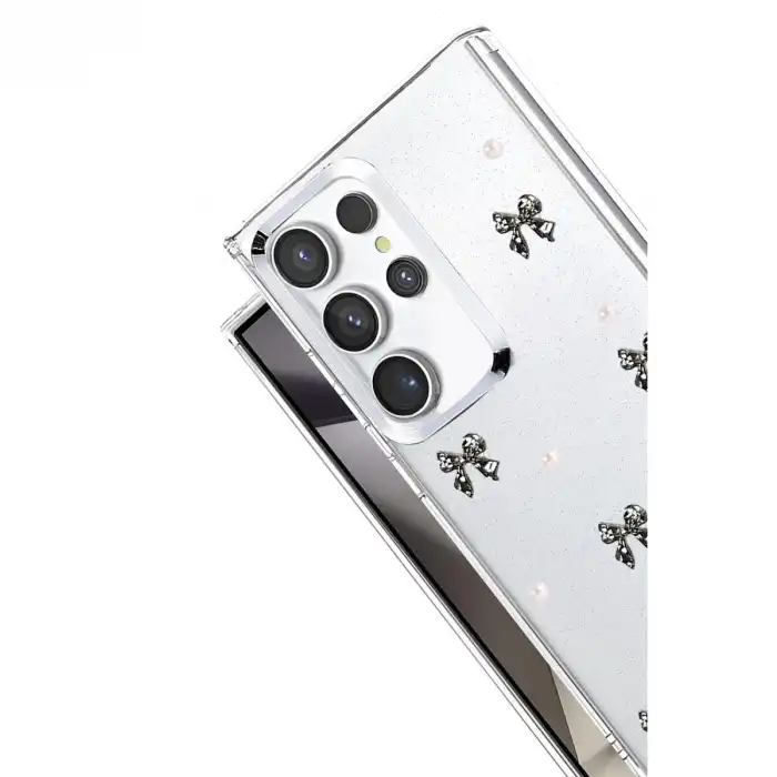 Samsung Galaxy S25 Ultra Fiyonk Desenli Kapak - Desen 8