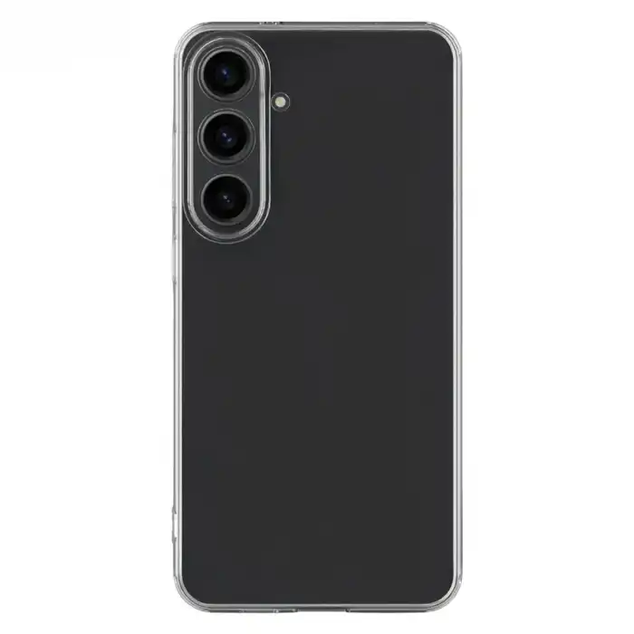 Samsung Galaxy S26 Lüx Şeffaf Silikon - Şeffaf