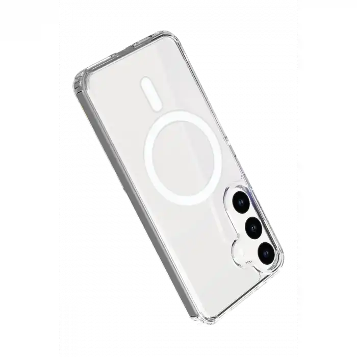 Samsung Galaxy S26 Magneticsafe Şeffaf Silikon - Şeffaf