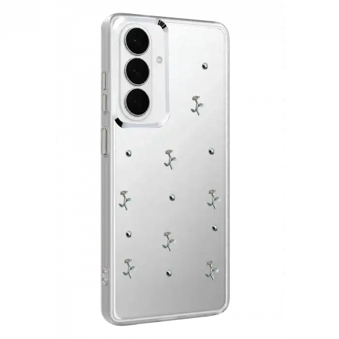 Samsung Galaxy S26 Plus Fiyonk Desenli Kapak - Desen 4