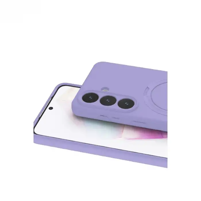 Samsung Galaxy S26 Plus Regal Magsafe Standlı Kapak - Lila
