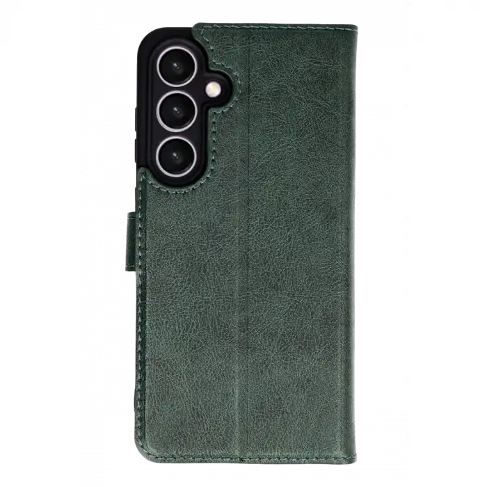 Samsung Galaxy S26 Plus Trend S Plus Kapaklı Kılıf - Yeşil