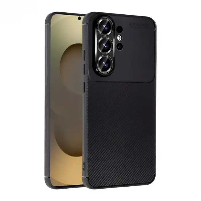 Samsung Galaxy S26 Ultra Auto Focus Karbon Kapak - Siyah