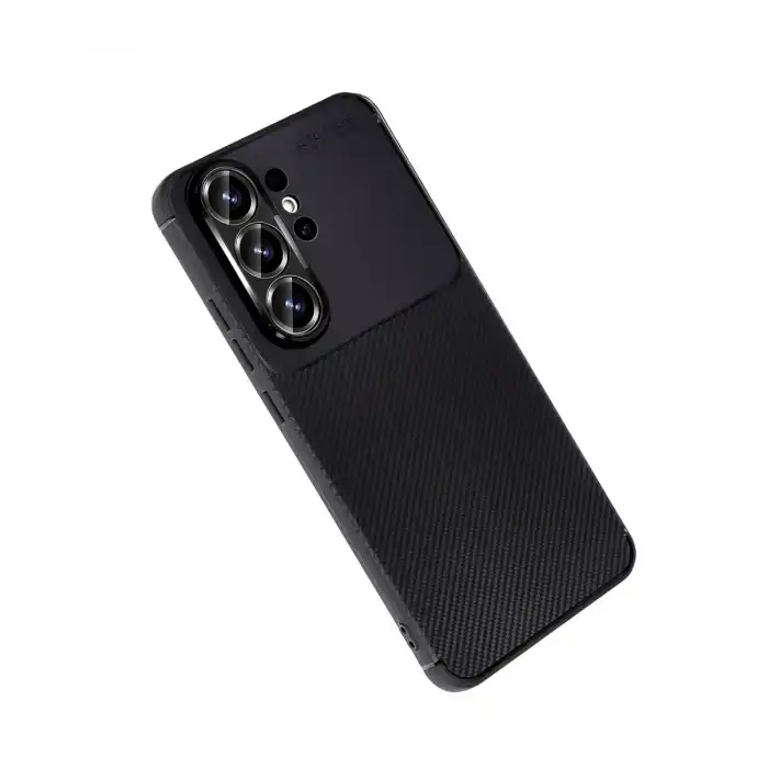 Samsung Galaxy S26 Ultra Auto Focus Karbon Kapak - Siyah