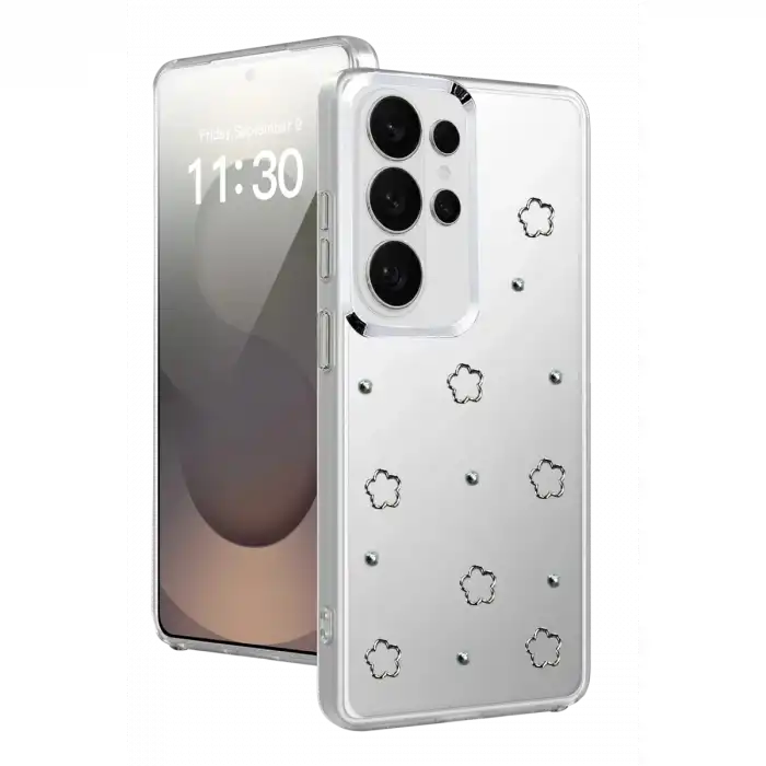 Samsung Galaxy S26 Ultra Fiyonk Desenli Kapak - Desen 2