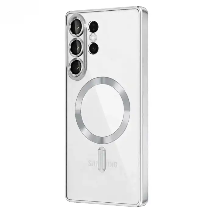 Samsung Galaxy S26 Ultra Kross Magneticsafe Kapak - Gümüş