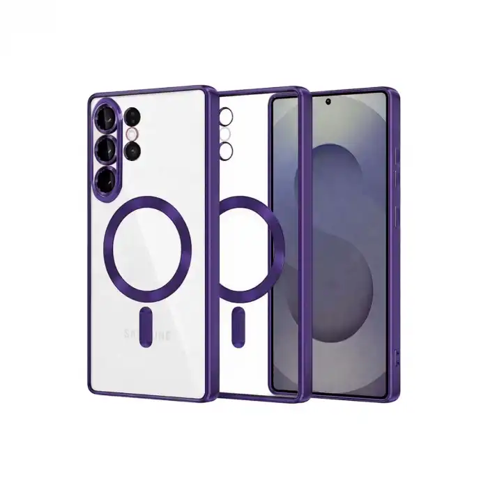 Samsung Galaxy S26 Ultra Kross Magneticsafe Kapak - Mor