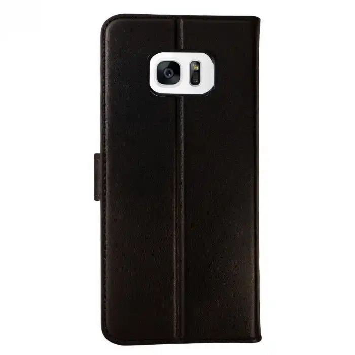 Samsung Galaxy S7 Edge Trend S Plus Kapaklı Kılıf - Siyah