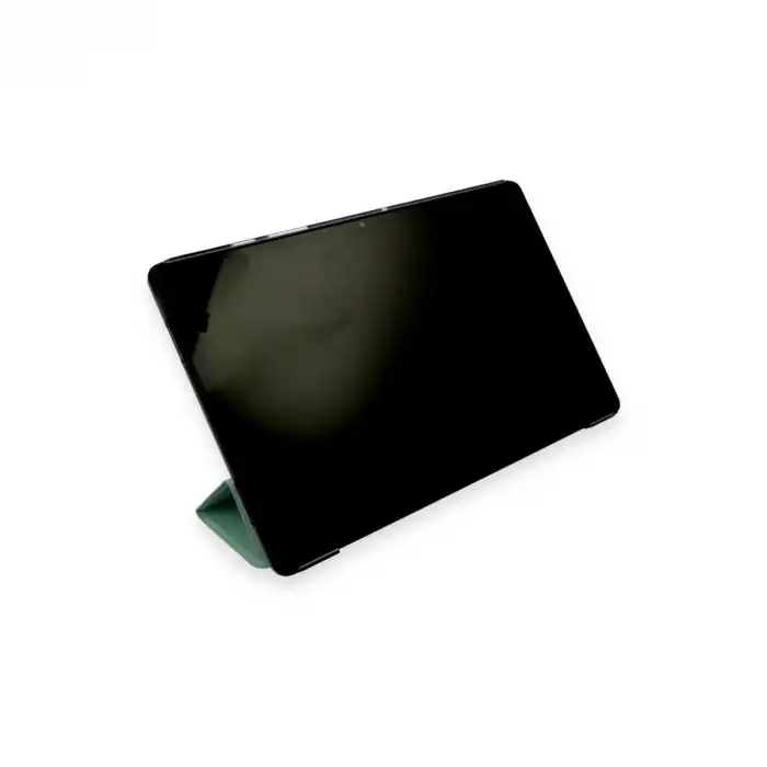 Samsung Galaxy T970 Tab S7 Plus 12.4 Kılıf Tablet Smart Kılıf - Koyu Yeşil