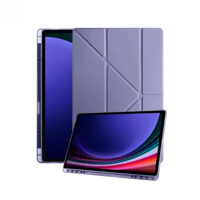 Samsung Galaxy Tab A11 Kalemlikli Mars Tablet Kılıfı - Lavender