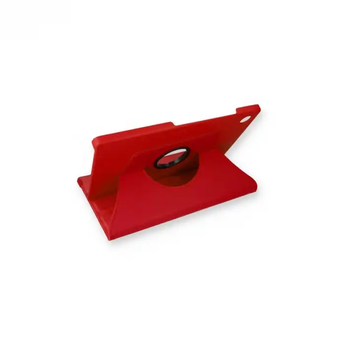 Samsung Galaxy Tab A9 Plus Kılıf 360 Tablet Deri Kılıf - Kırmızı