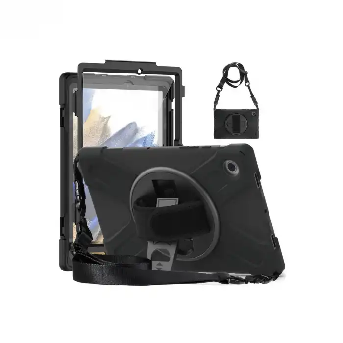 Samsung Galaxy Tab A9 Plus Kılıf Amazing Tablet Kapak - Siyah