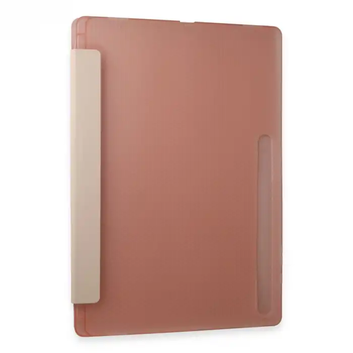 Samsung Galaxy Tab A9 Plus Kılıf Kalemlikli Mars Tablet Kılıfı - Rose Gold