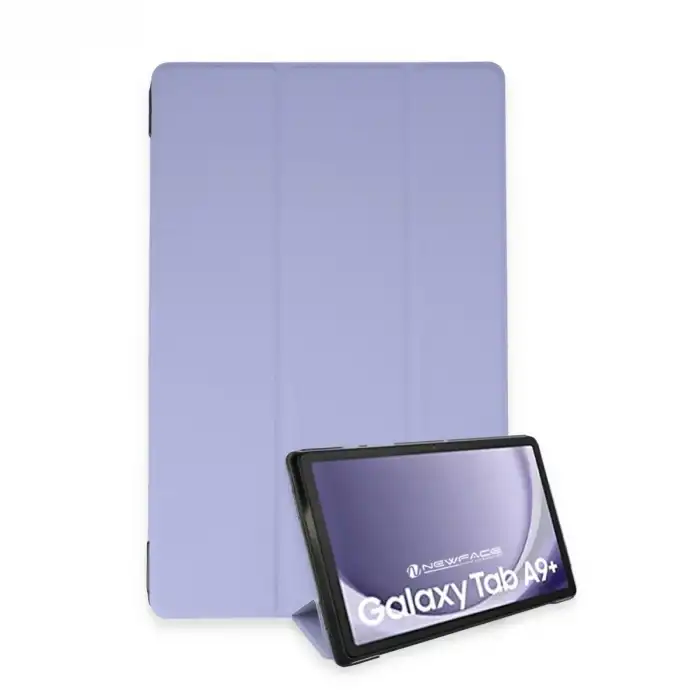Samsung Galaxy Tab A9 Plus Kılıf Tablet Smart Kılıf - Lila