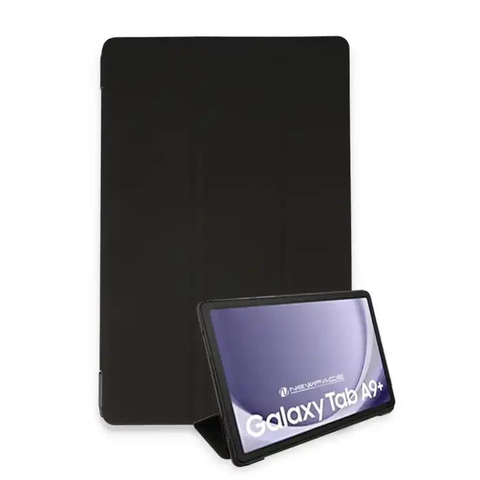 Samsung Galaxy Tab A9 Plus Kılıf Tablet Smart Kılıf - Siyah