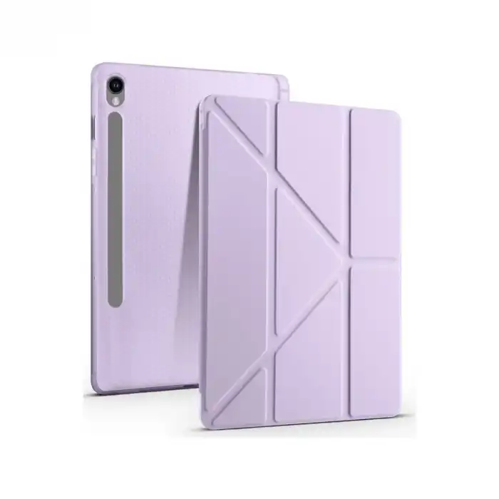 Samsung Galaxy Tab S10 Fe Plus 13.1 Kalemlikli Mars Tablet Kılıfı - Lila