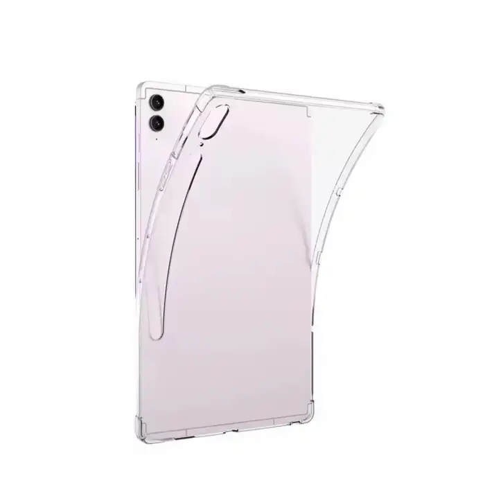 Samsung Galaxy Tab S10 Fe Plus 13.1 Kılıf Anti Shock Tablet Silikon - Şeffaf