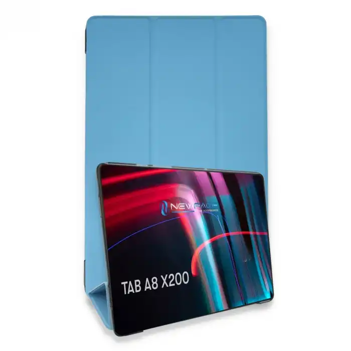 Samsung Galaxy X200 Tab A8 10.5 Kılıf Tablet Smart Kılıf - Mavi