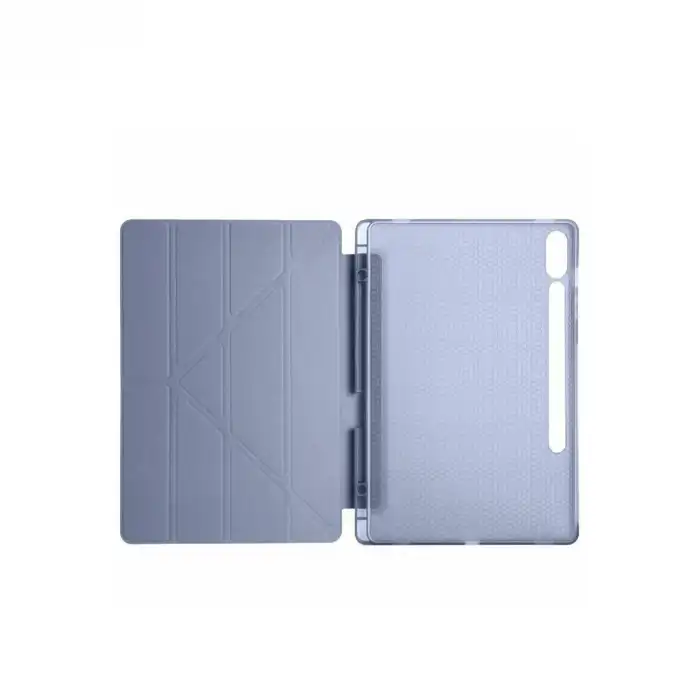 Samsung Galaxy X610 Tab S9 Fe Plus 12.4 Kılıf Kalemlikli Mars Tablet Kılıfı - Lavender