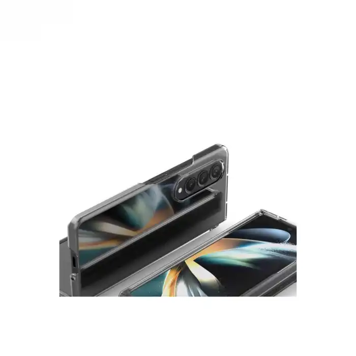 Samsung Galaxy Z Fold 3 Kılıf Fold Tpu Silikon - Şeffaf