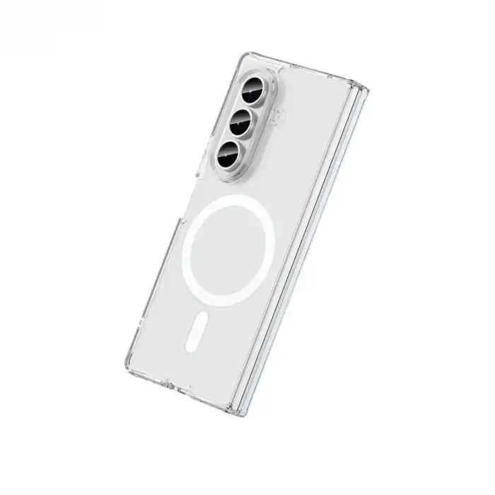 Samsung Galaxy Z Fold 7 Kılıf Magneticsafe Şeffaf Silikon - Şeffaf
