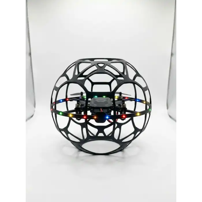 Koruyucu Kafesli Dron El Hareketiyle Kontrol Edilebilen Uçan