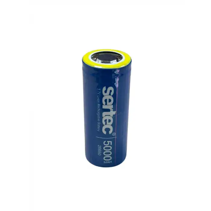 Sertec Icr26650 Li-ıon 3.7v 5000mah 3c Şarjlı Pil