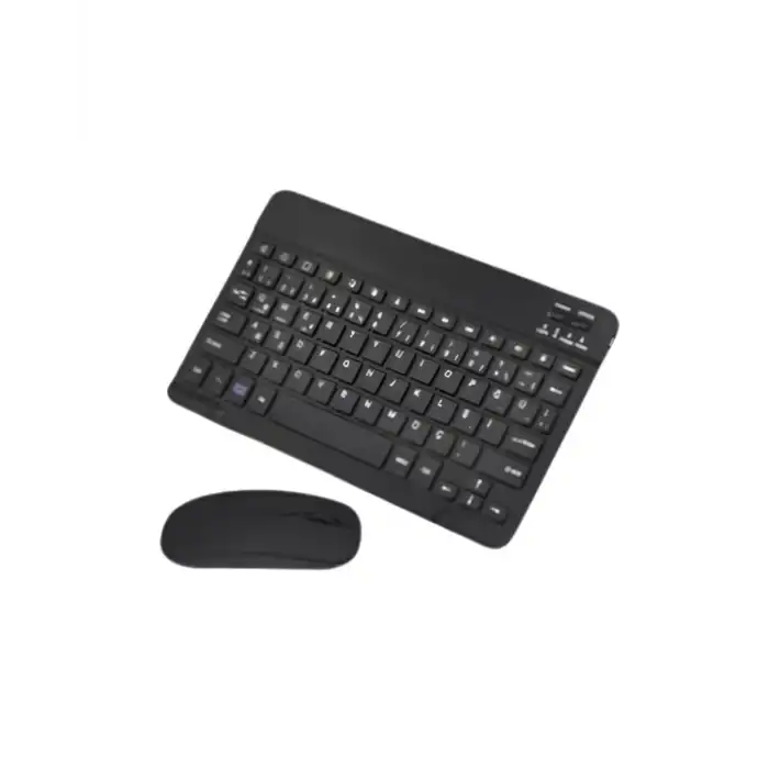 Sessiz Tuşlu Kablosuz Klavye Mouse Seti Çoklu Cihaz Uyumlu