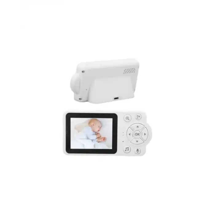 Sıcaklık Sensörlü Güvenli Bebek Kamerası İki Yönlü Ses